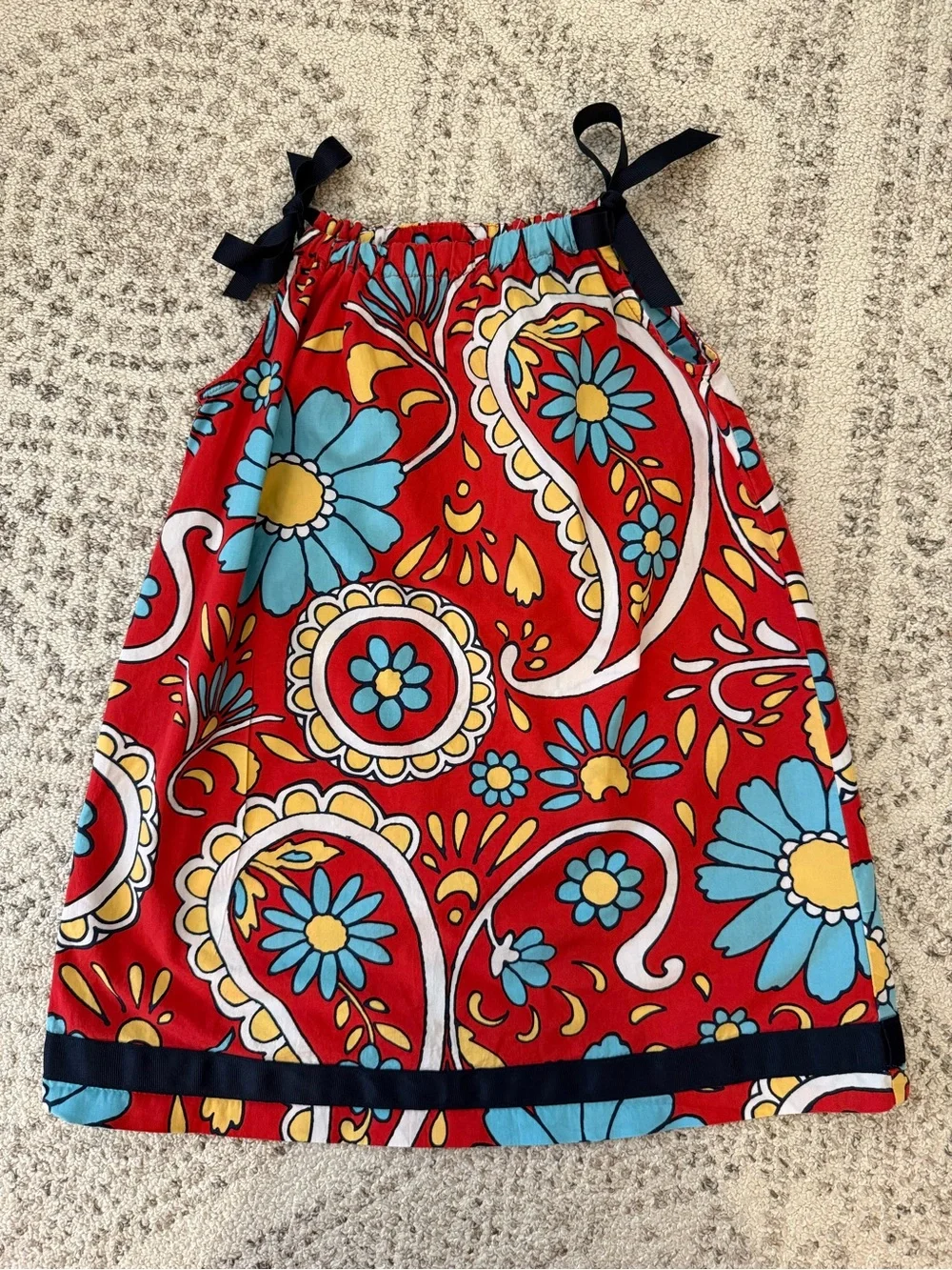 Hanna Andersson Pillowcase Sundress Brightly Colored Sz 100